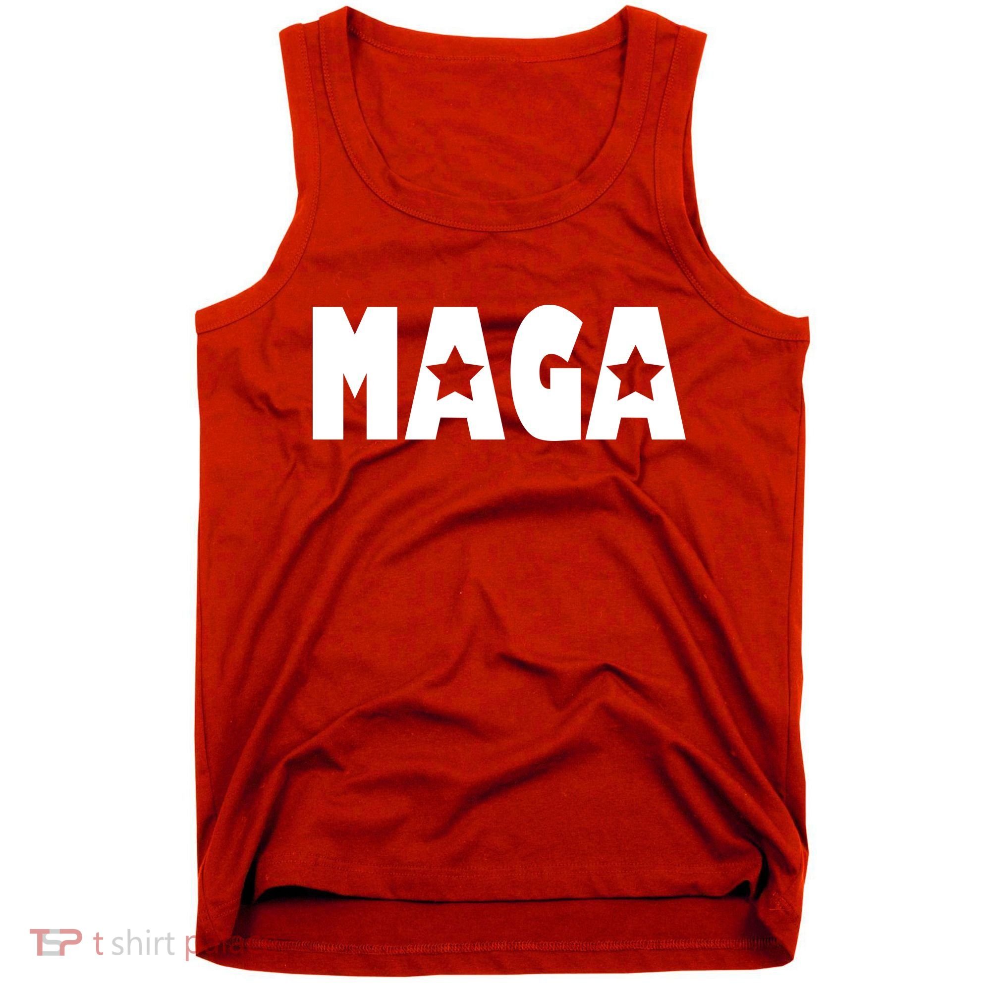 MAGA Star Logo Make America Great Again Tank Top