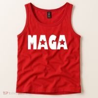 MAGA Star Logo Make America Great Again Tank Top thumb 2