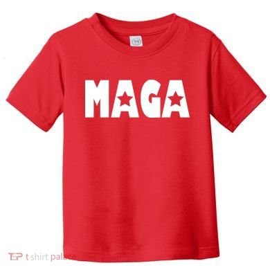MAGA Star Logo Make America Great Again Toddler T-Shirt