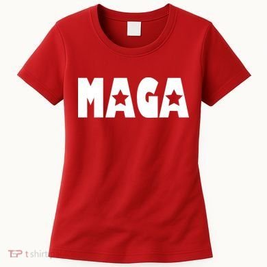 MAGA Star Logo Make America Great Again Women's T-Shirt