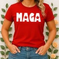 MAGA Star Logo Make America Great Again Women's T-Shirt thumb 2