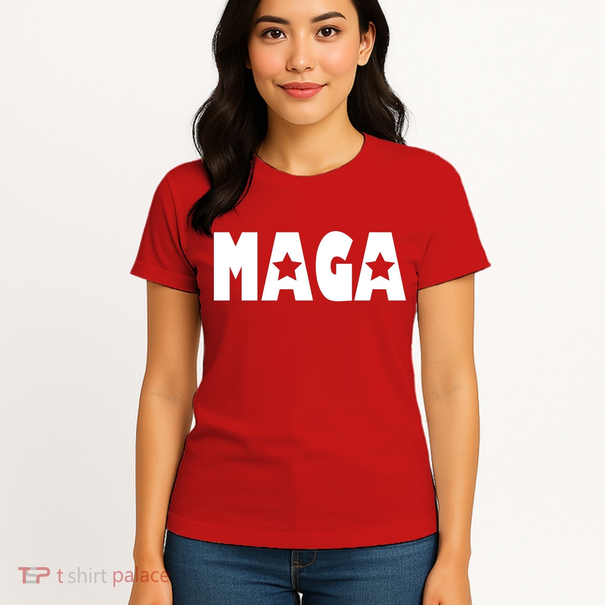 MAGA Star Logo Make America Great Again Women's T-Shirt