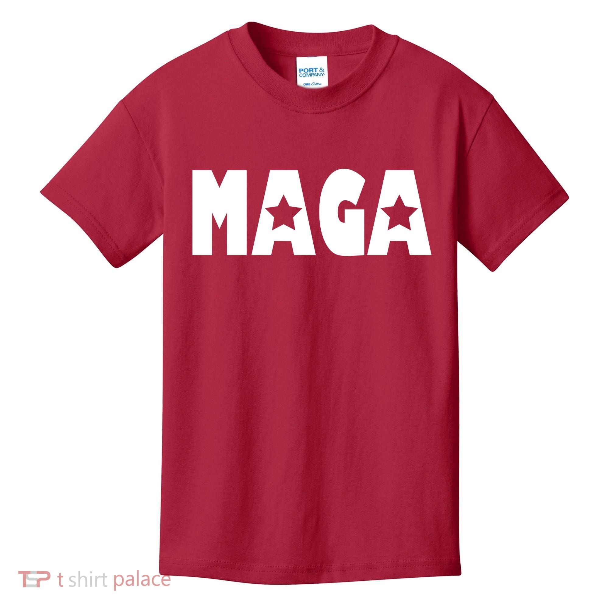 MAGA Star Logo Make America Great Again Kids T-Shirt