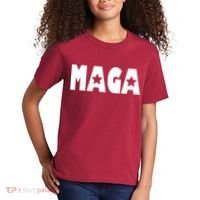 MAGA Star Logo Make America Great Again Kids T-Shirt thumb 2