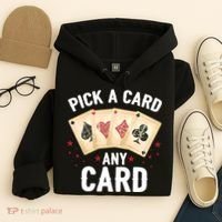Magic Trick Pick A Card Any Card Magician Hoodie thumb 4