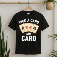 Magic Trick Pick A Card Any Card Magician T-Shirt thumb 2