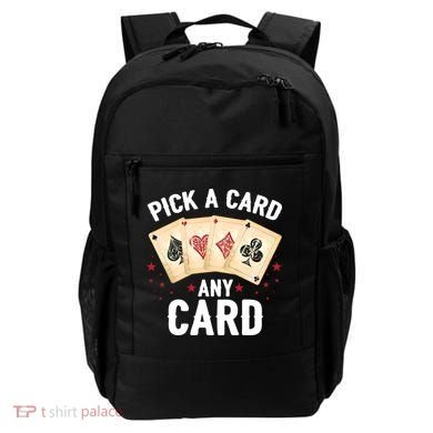 Magic Trick Pick A Card Any Card Magician Backpack