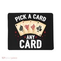 Magic Trick Pick A Card Any Card Magician Mousepad thumb 0