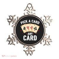 Magic Trick Pick A Card Any Card Magician Ornament thumb 0