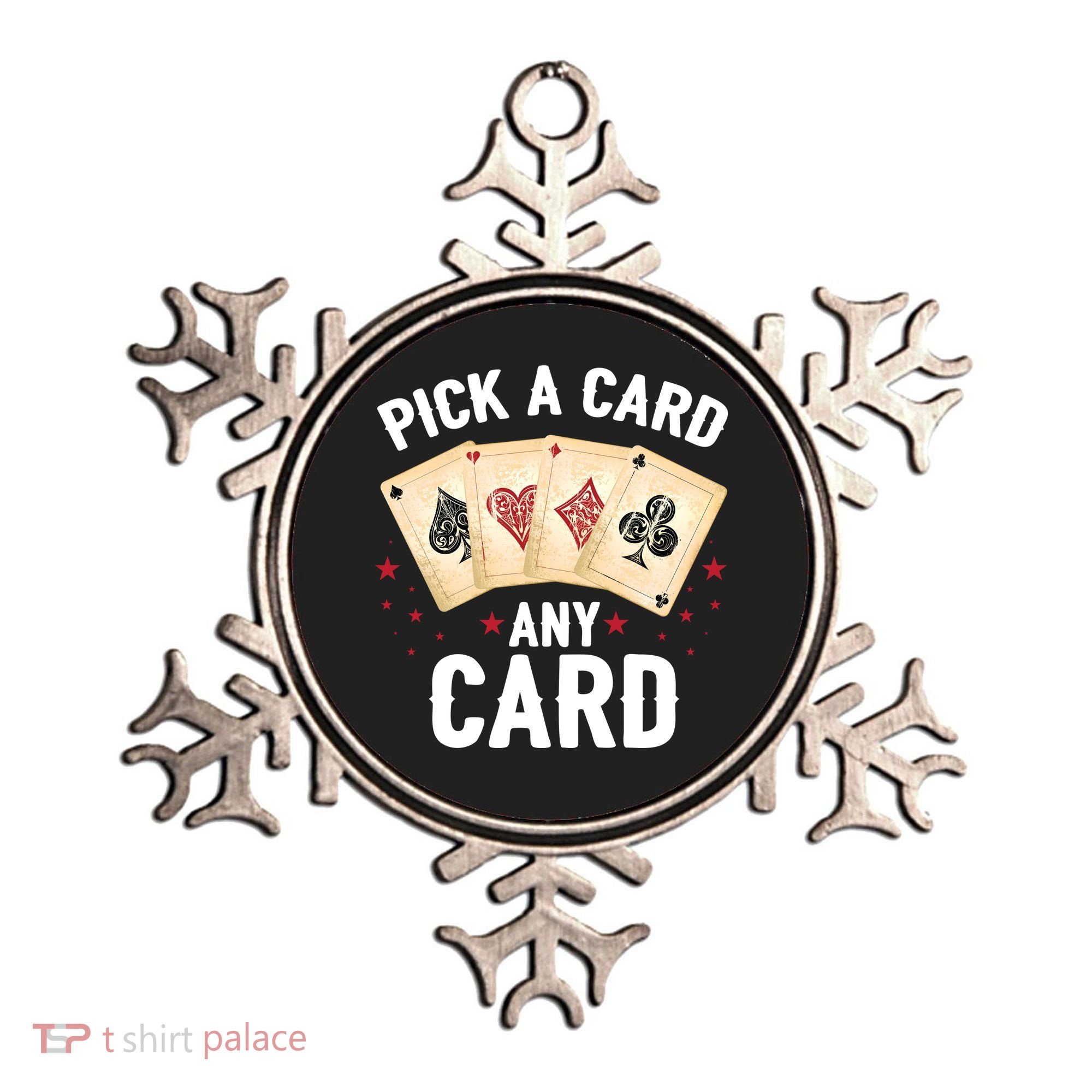 Magic Trick Pick A Card Any Card Magician Ornament