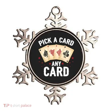 Magic Trick Pick A Card Any Card Magician Ornament