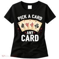 Magic Trick Pick A Card Any Card Magician Women's T-Shirt thumb 0