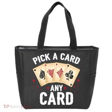 Magic Trick Pick A Card Any Card Magician Tote Bag
