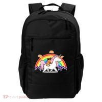 Magical Adventure Tacos Cat Unicorn Rainbow Backpack thumb 0