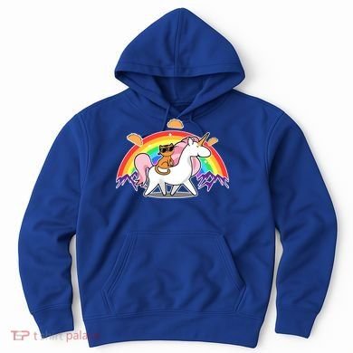 Magical Adventure Tacos Cat Unicorn Rainbow Hoodie