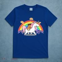 Magical Adventure Tacos Cat Unicorn Rainbow T-Shirt thumb 5