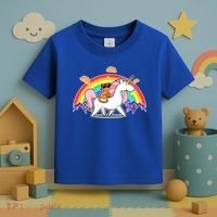 Magical Adventure Tacos Cat Unicorn Rainbow Toddler T-Shirt thumb 3