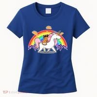 Magical Adventure Tacos Cat Unicorn Rainbow Women's T-Shirt thumb 0