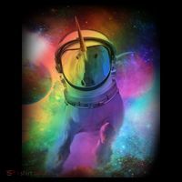 Magical Astronaut Unicorn In Space Apron thumb 3