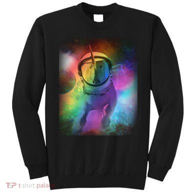 Magical Astronaut Unicorn In Space Sweatshirt