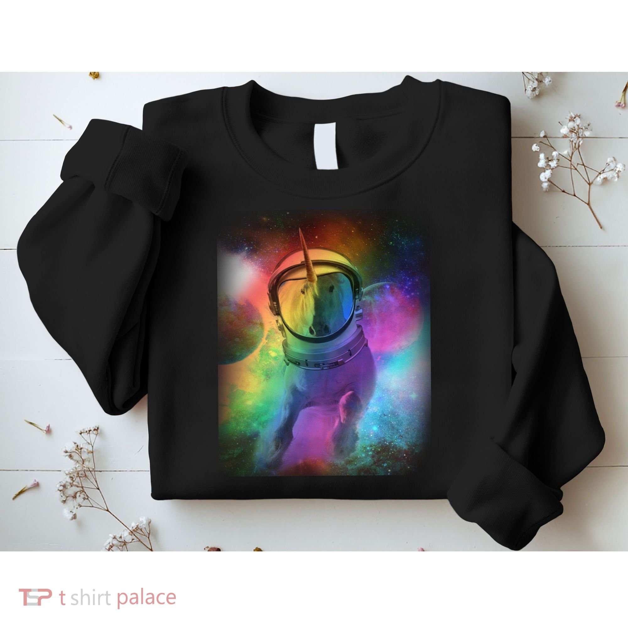 Magical Astronaut Unicorn In Space Sweatshirt