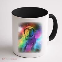 Magical Astronaut Unicorn In Space Coffee Mug thumb 1