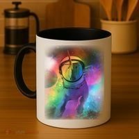 Magical Astronaut Unicorn In Space Coffee Mug thumb 4