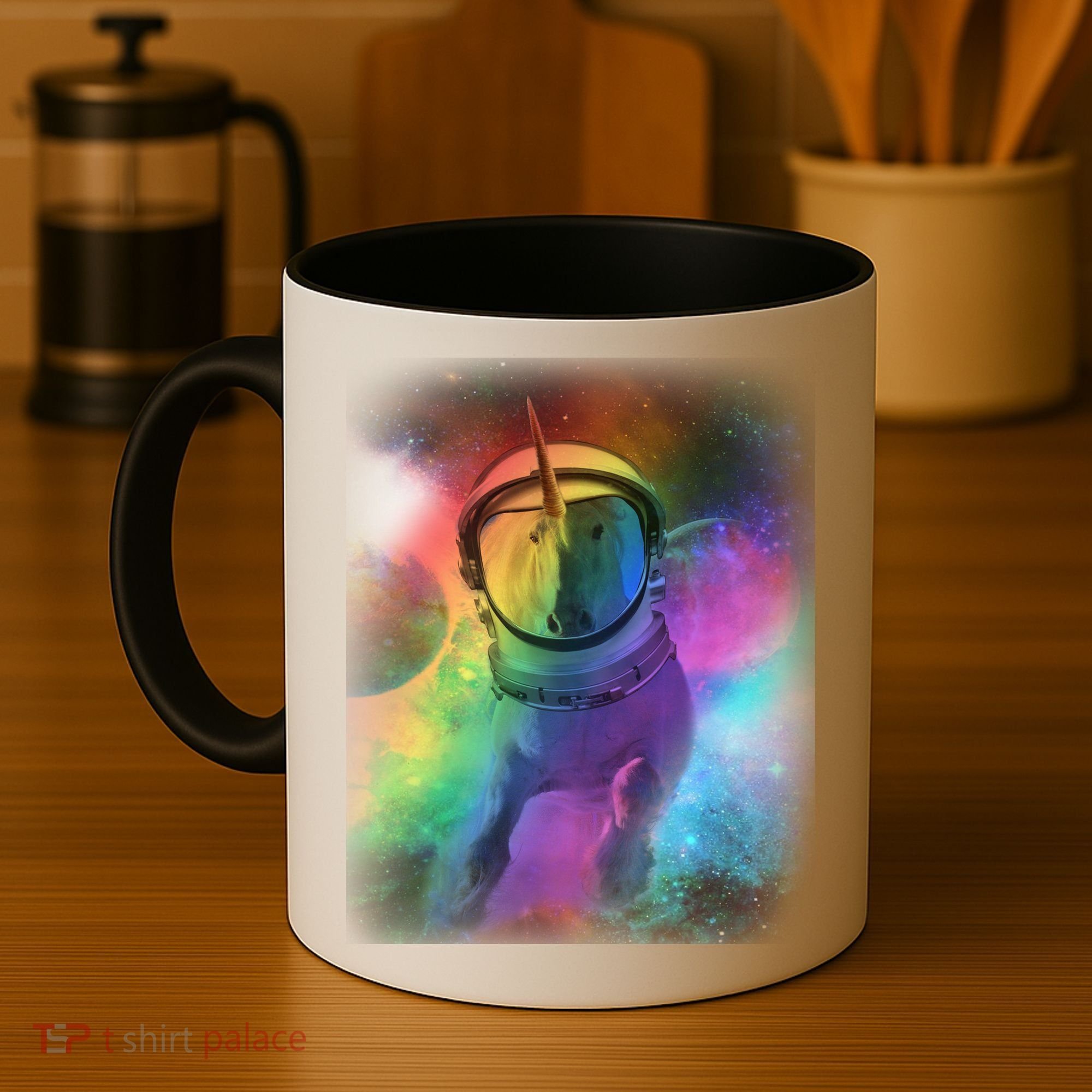 Magical Astronaut Unicorn In Space Coffee Mug