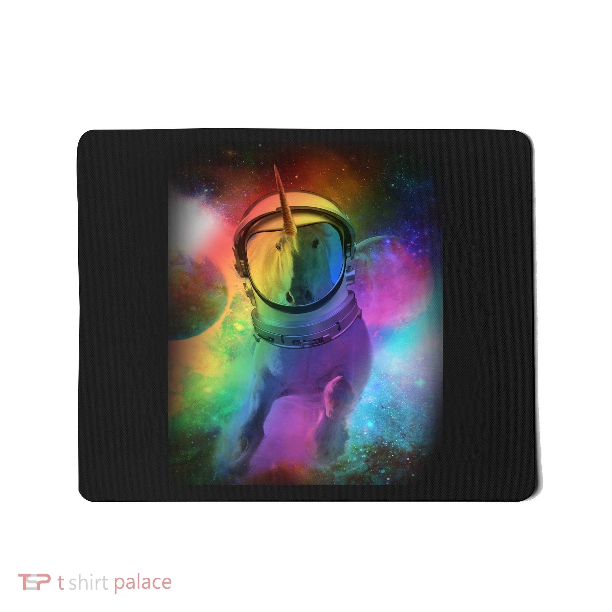 Magical Astronaut Unicorn In Space Mousepad