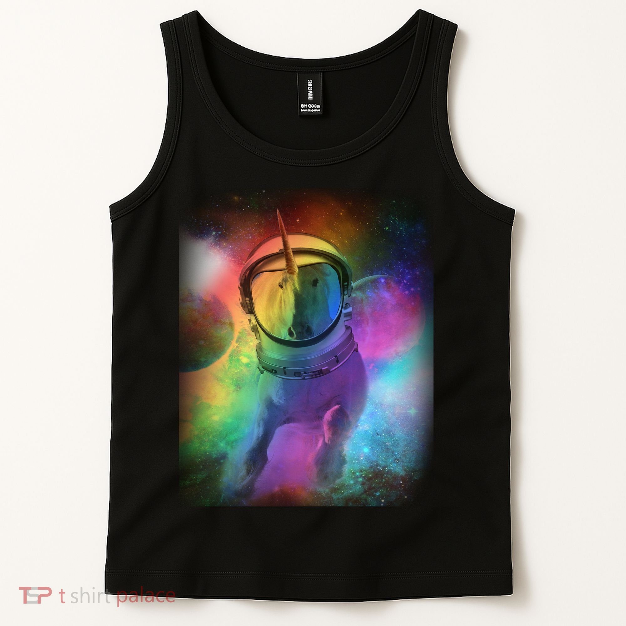 Magical Astronaut Unicorn In Space Tank Top