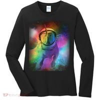 Magical Astronaut Unicorn In Space Women's Long Sleeve Shirt thumb 0