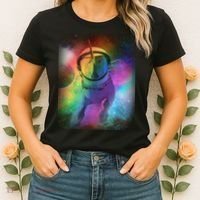 Magical Astronaut Unicorn In Space Women's T-Shirt thumb 2