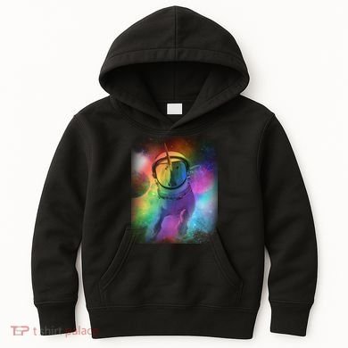 Magical Astronaut Unicorn In Space Kids Hoodie