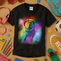 Magical Astronaut Unicorn In Space Kids T-Shirt thumb 3
