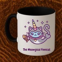 Magical Finnimals Finnicat Unicorn Coffee Mug thumb 2