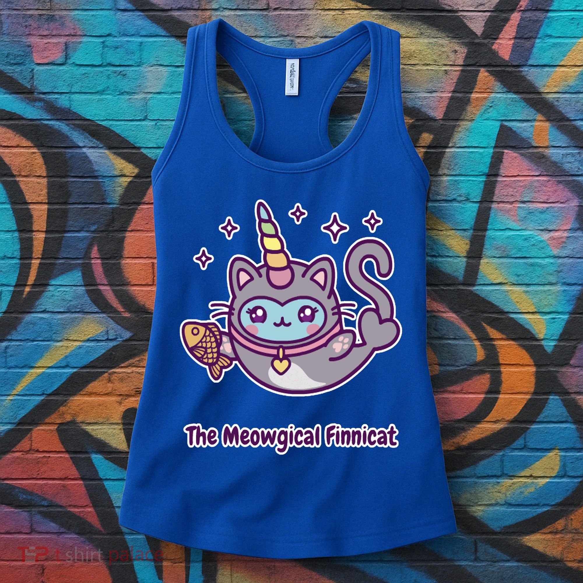Magical Finnimals Finnicat Unicorn Women's Tank Top
