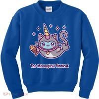 Magical Finnimals Finnicat Unicorn Kids Sweatshirt thumb 0