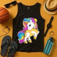 Magical My Little Taco-Corn Tank Top thumb 4
