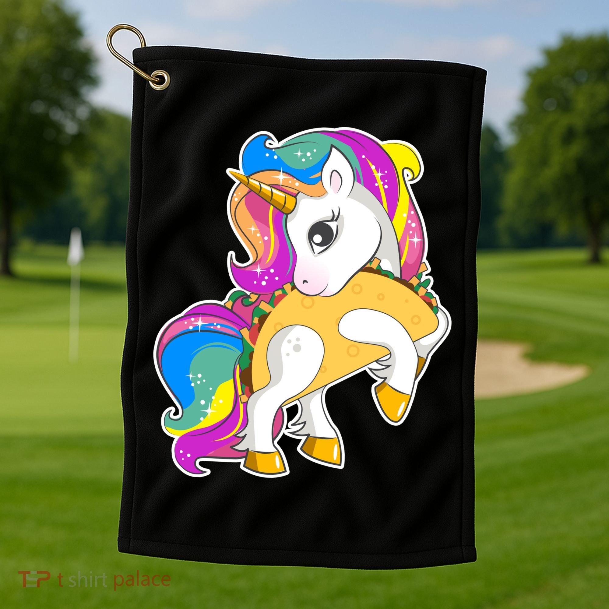 Magical My Little Taco-Corn Golf Towel