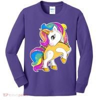 Magical My Little Taco-Corn Kids Long Sleeve Shirt thumb 0