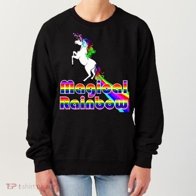 Magical Rainbow Unicorn Women's Sweatshirt
