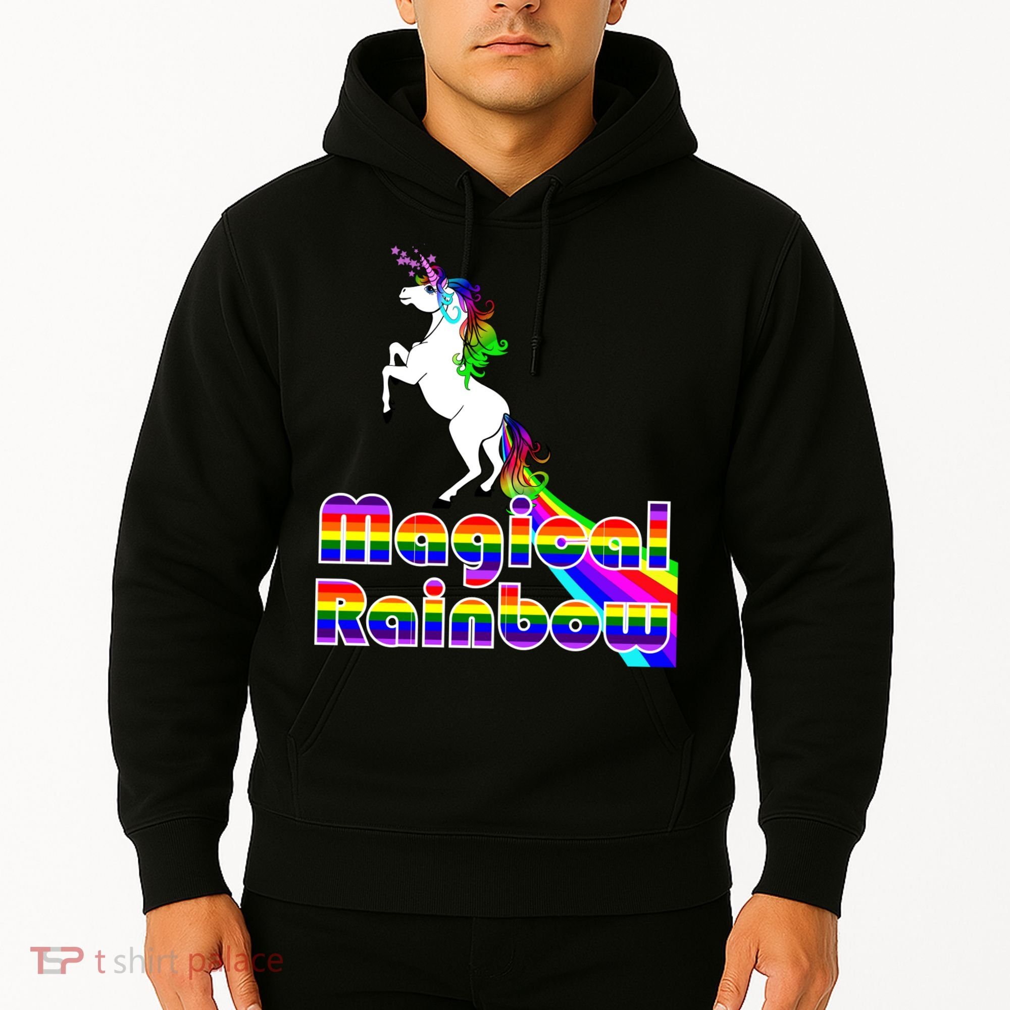 Magical Rainbow Unicorn Hoodie
