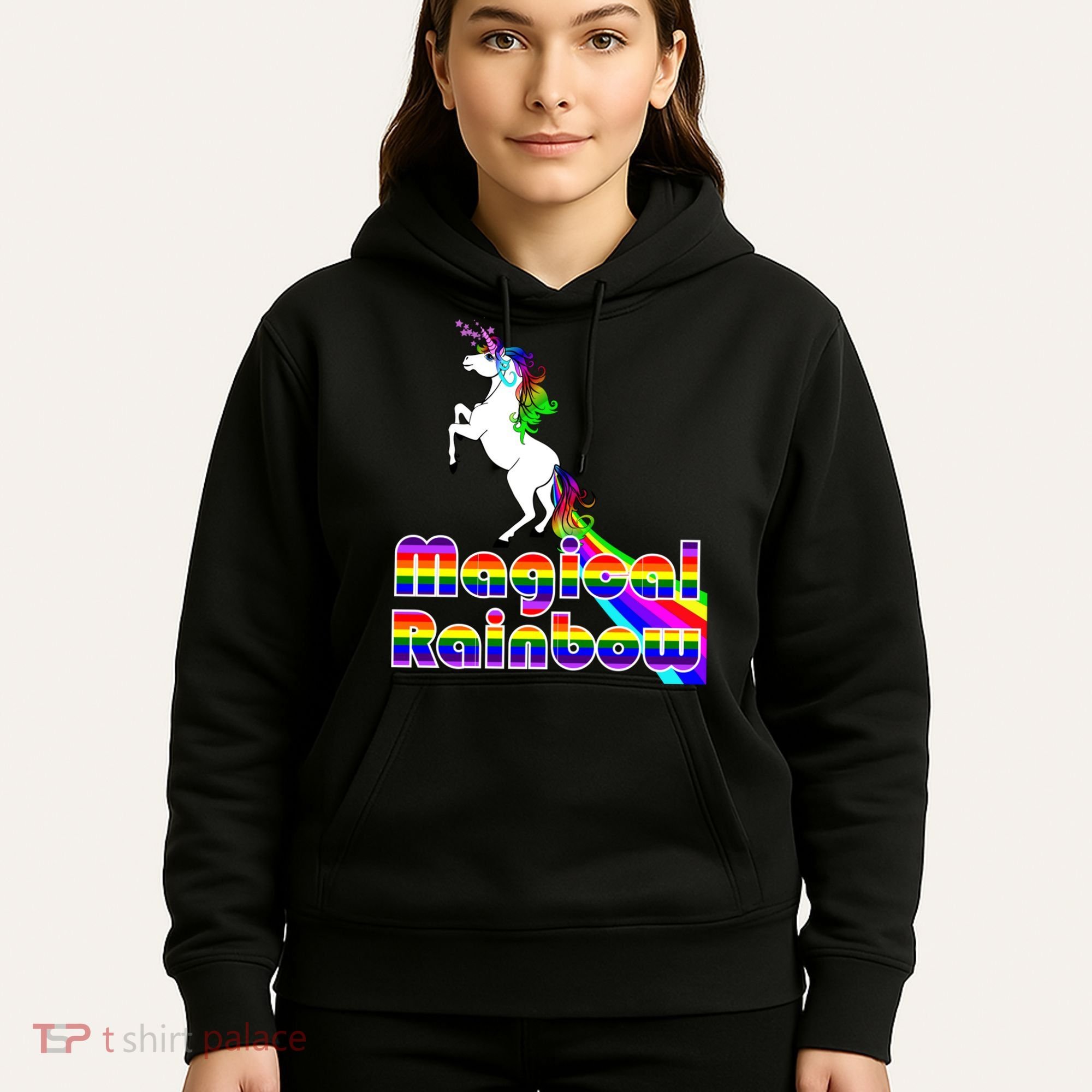 Magical Rainbow Unicorn Hoodie
