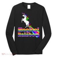 Magical Rainbow Unicorn Long Sleeve Shirt thumb 0