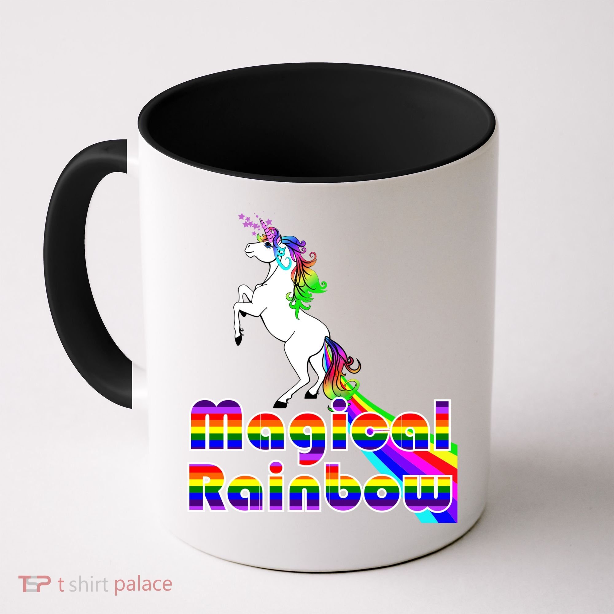 Magical Rainbow Unicorn Coffee Mug