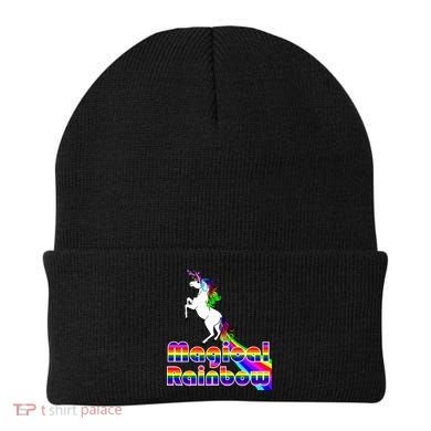 Magical Rainbow Unicorn Beanie