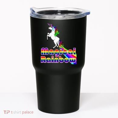 Magical Rainbow Unicorn Tumbler