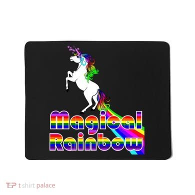 Magical Rainbow Unicorn Mousepad