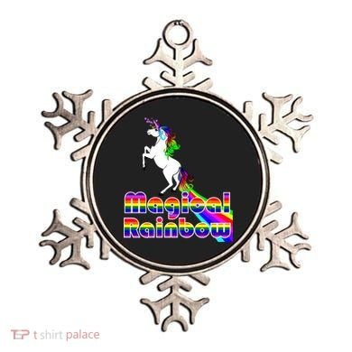 Magical Rainbow Unicorn Ornament