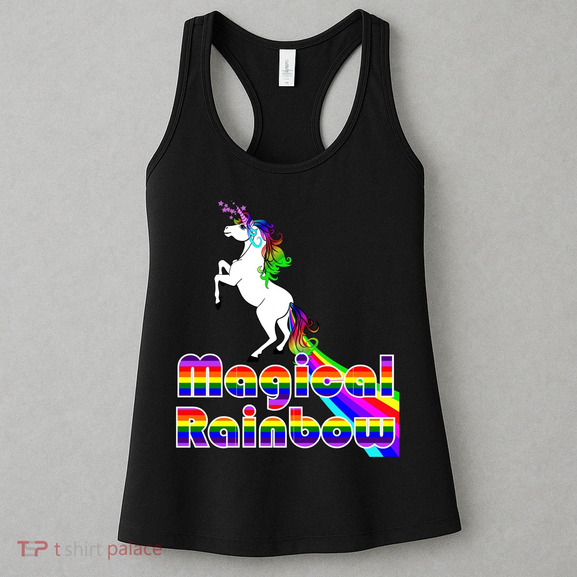 Magical Rainbow Unicorn Women's Tank Top